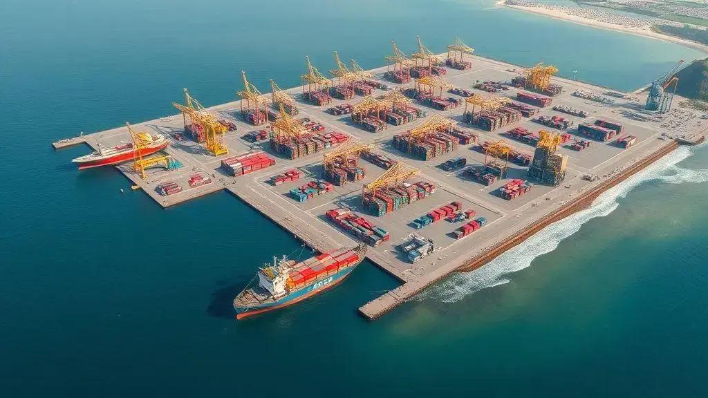 Importância estratégica do Porto para SC e o Brasil Importância estratégica do Porto para SC e o Brasil