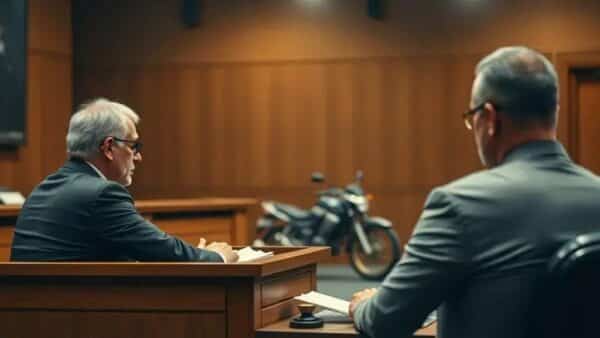 Júri de Joinville absolve acusado de morte de motociclista após perseguição de trânsito