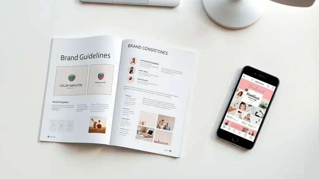 Mantendo a consistência de marca com guardrails e templates