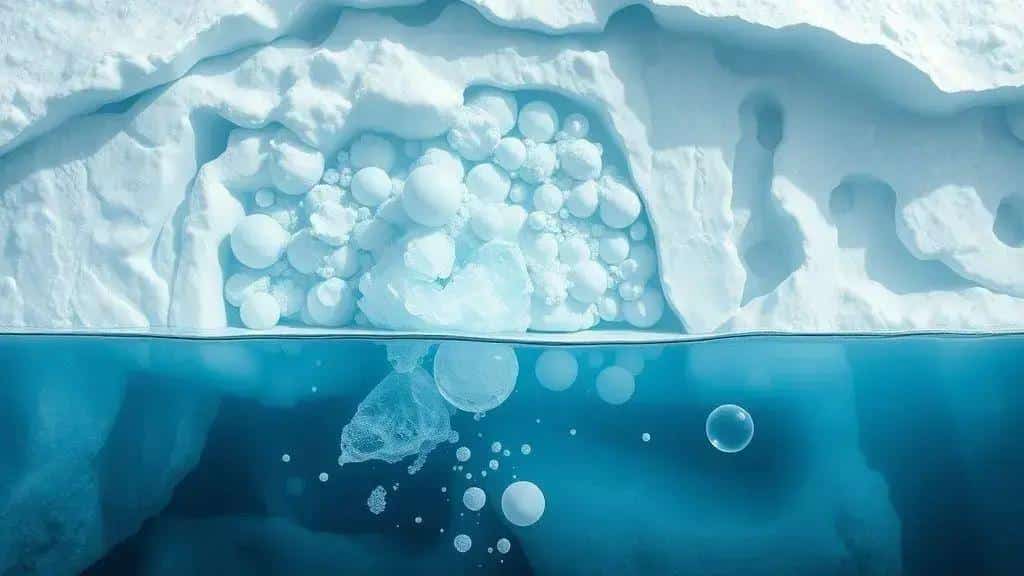 Metano e gases exóticos: o ambiente sob o gelo Metano e gases exóticos: o ambiente sob o gelo