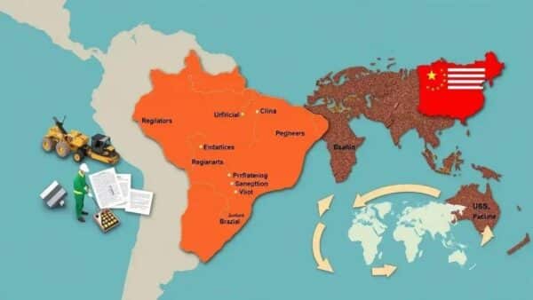 Mourão defende marco regulatório para exploração de terras raras no Brasil