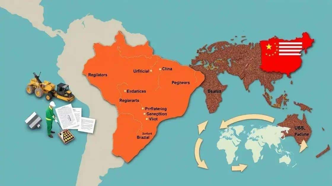 Mourão defende marco regulatório para exploração de terras raras no Brasil