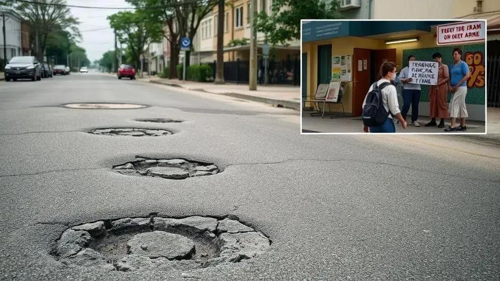 Mutirões de pavimentação e programas sociais sob ameaça Mutirões de pavimentação e programas sociais sob ameaça