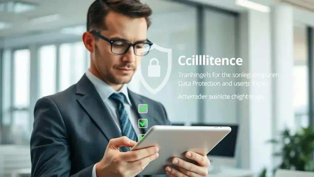 O que a empresa afirma sobre conformidade e direitos dos usuários O que a empresa afirma sobre conformidade e direitos dos usuários