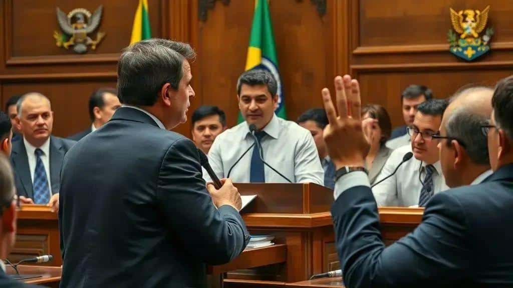 O tom da audiência: perguntas dos deputados e respostas do ministro O tom da audiência: perguntas dos deputados e respostas do ministro