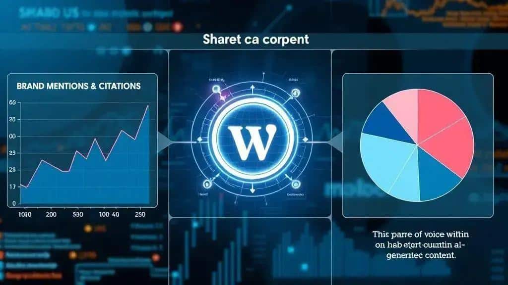 Principais métricas atuais: menções, tráfego e share of voice Principais métricas atuais: menções, tráfego e share of voice
