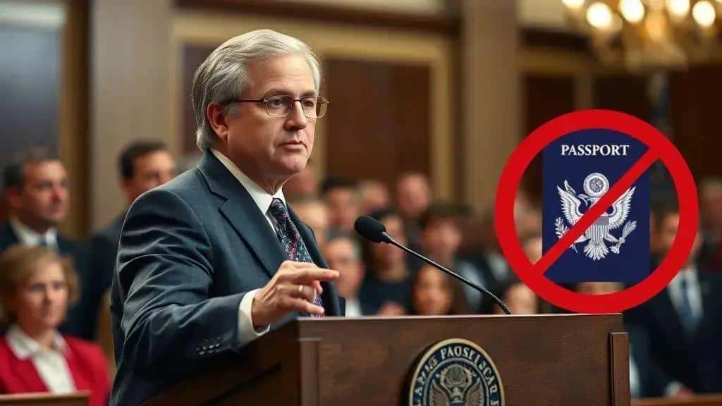 Projeto de lei pode revogar passaportes por críticas a Israel