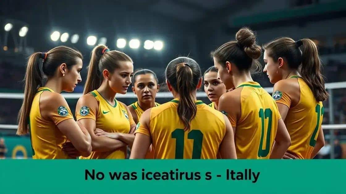 Próximo desafio é Itália pela vaga na final, com destaques de Gabi e Bergmann Próximo desafio é Itália pela vaga na final, com destaques de Gabi e Bergmann