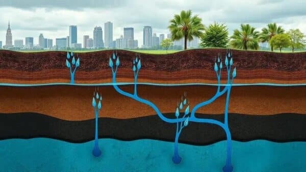 Queda de recarga de aquíferos no Brasil ameaça água subterrânea até o fim do século