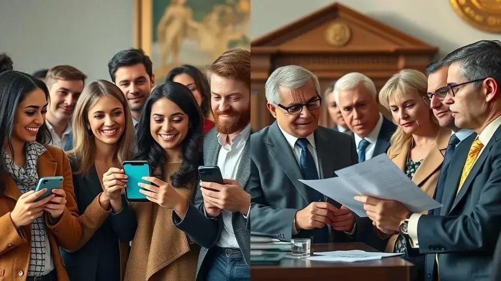 Reação da comunidade crypto e de políticos