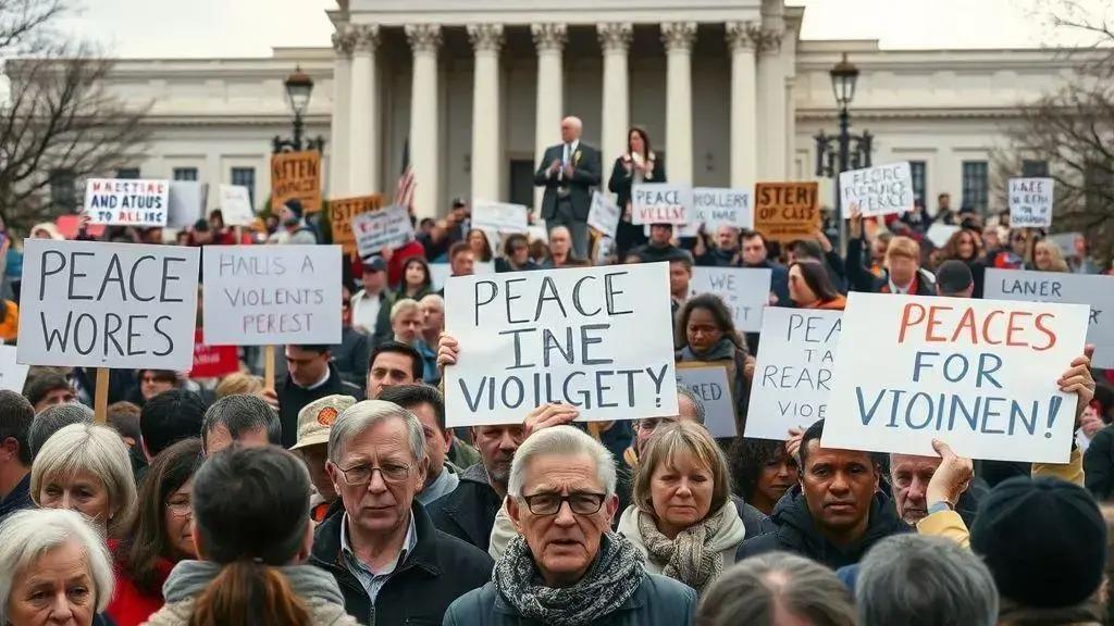 Reações oficiais e o contexto de violência política nos EUA geram preocupação Reações oficiais e o contexto de violência política nos EUA geram preocupação