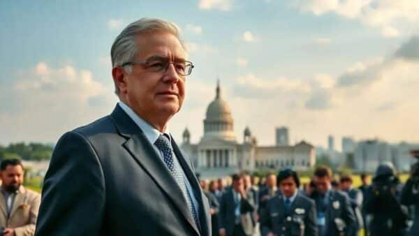 Tarcísio retorna a Brasília após semana em São Paulo e acena à lei da anistia