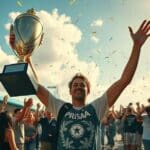 Yago Dora é recebido com festa em Florianópolis após título mundial