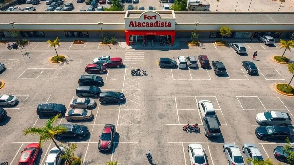 Acessos, vagas e comodidades de estacionamento Acessos, vagas e comodidades de estacionamento