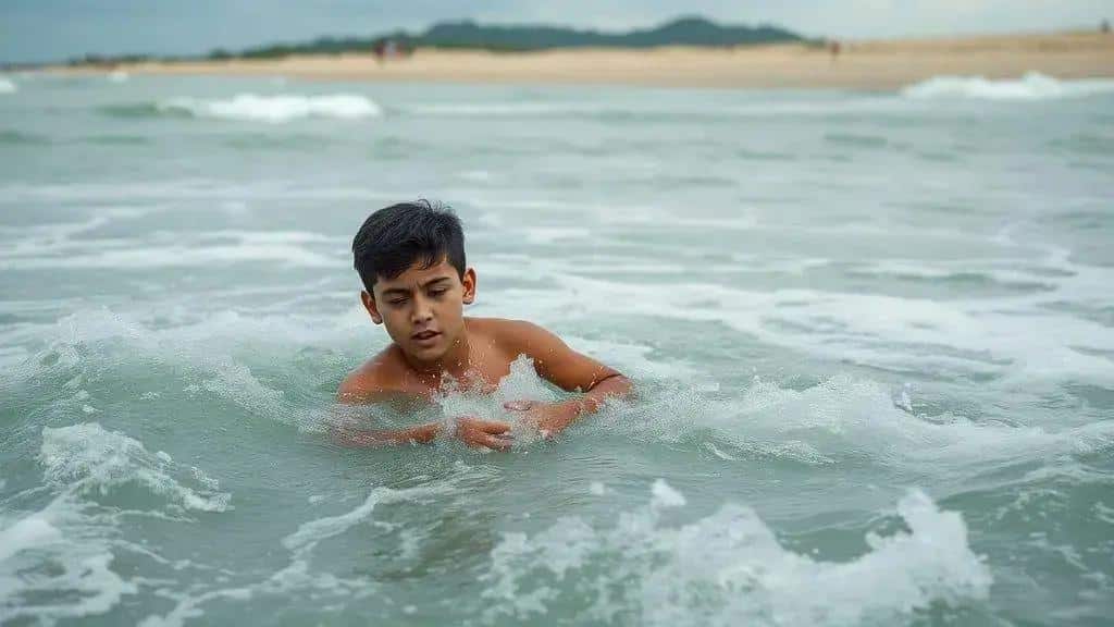 Adolescente de 17 é arrastado pela correnteza na Praia do Matadeiro, em Florianópolis