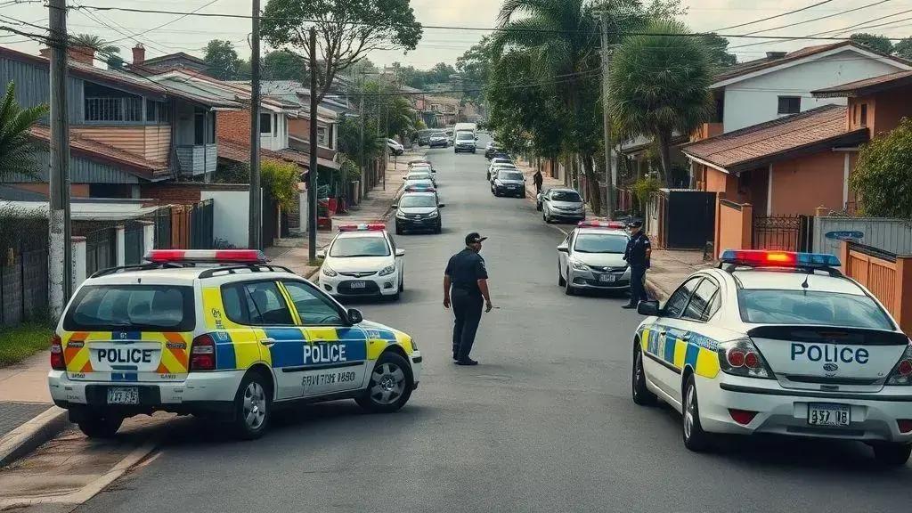 Aproximação da polícia e primeira resposta Aproximação da polícia e primeira resposta