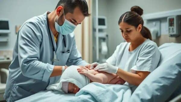 Bebê de 10 meses sofre parada cardíaca em creche de SC, segue na UTI