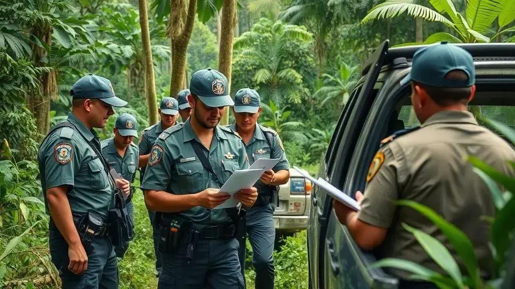 Como a polícia ambiental atua na fiscalização