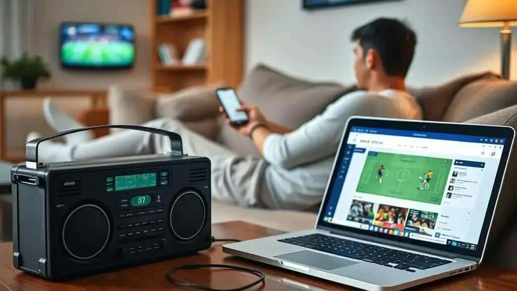 Como acompanhar a partida ao vivo