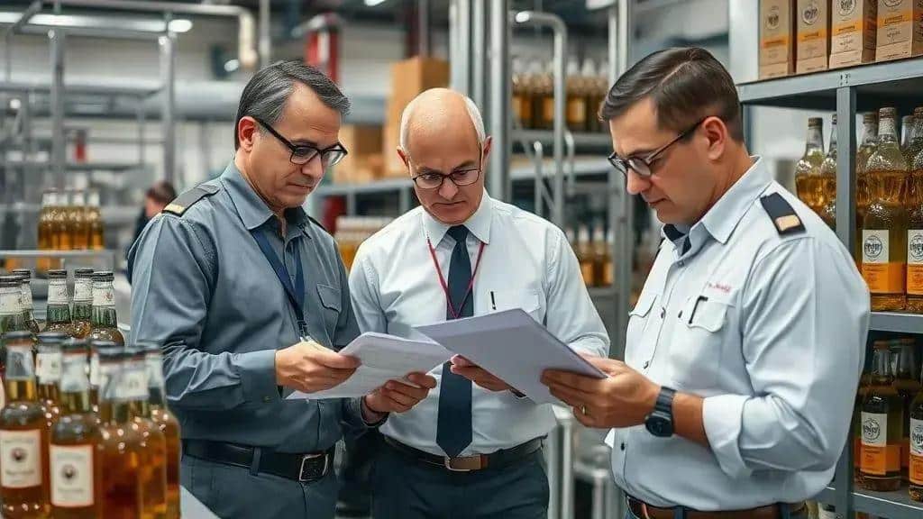 Contexto de fiscalização e combate ao mercado ilegal de bebidas