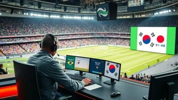 Coreia do Sul x Brasil: transmissão ao vivo da Jovem Pan com narração