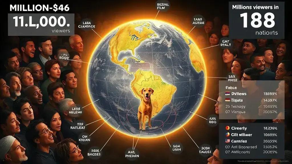 Dados de audiência e alcance global Dados de audiência e alcance global