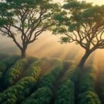 Desmatamento corrói a chuva na cafeicultura; solução está no café sombreado