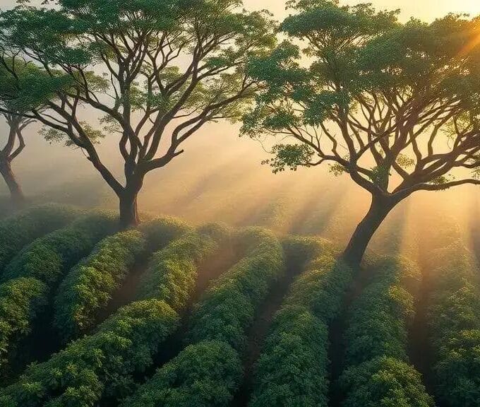 Desmatamento corrói a chuva na cafeicultura; solução está no café sombreado