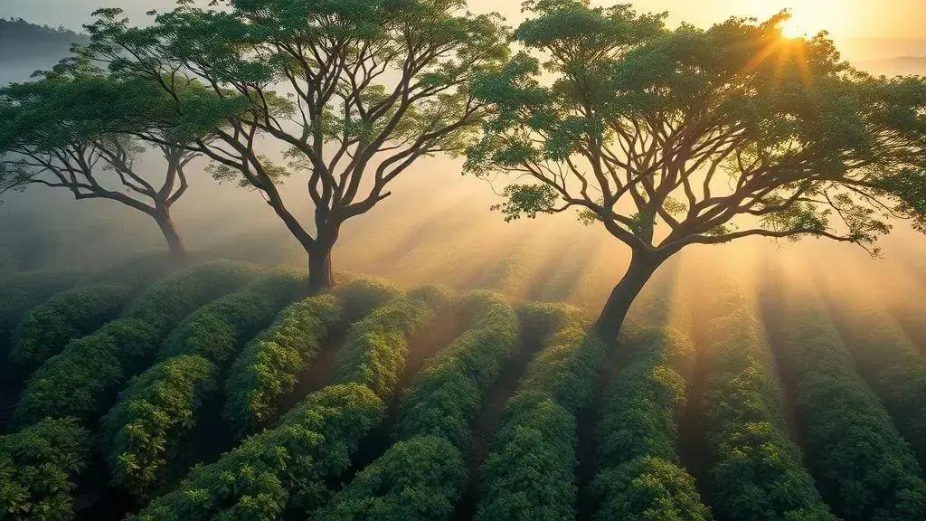 Desmatamento corrói a chuva na cafeicultura; solução está no café sombreado