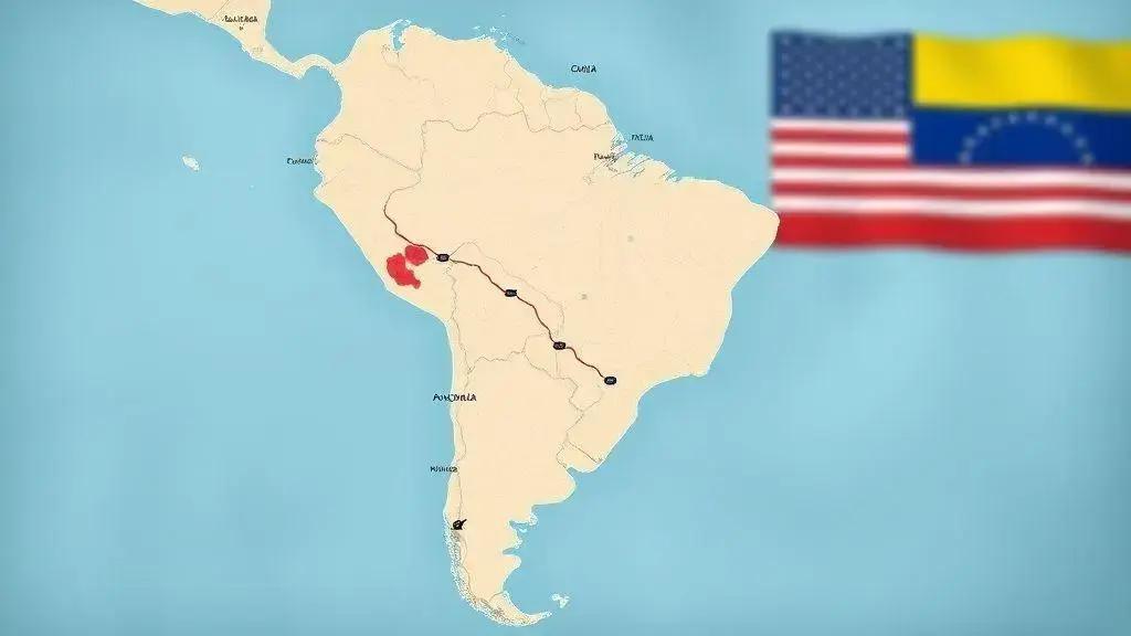 Impactos regionais e reações de Colômbia e Venezuela