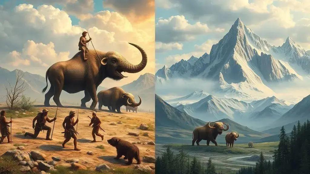 Implicações da caça humana na megafauna e comparações com a América do Norte