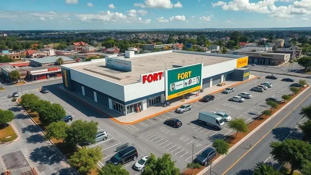 Localização e infraestrutura da unidade em Dom Bosco Localização e infraestrutura da unidade em Dom Bosco