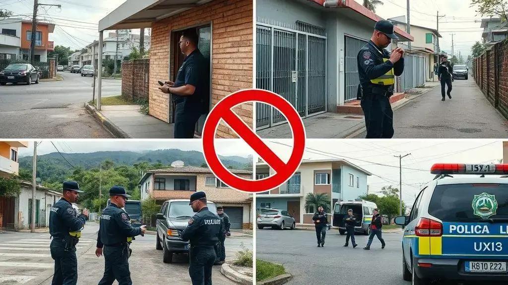 Mandados cumpridos em sete cidades de SC