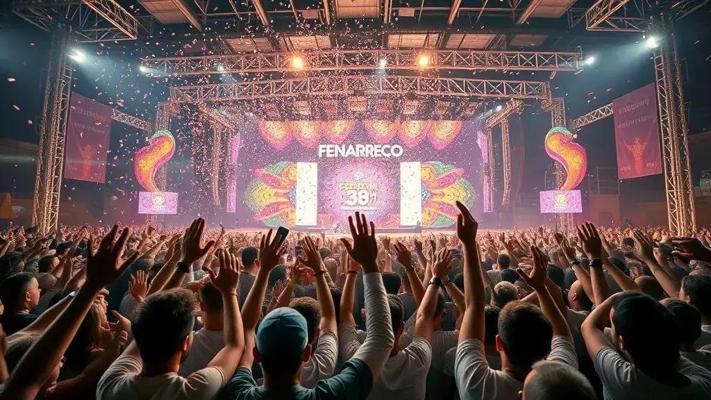 Momento histórico da edição 38 da Fenarreco