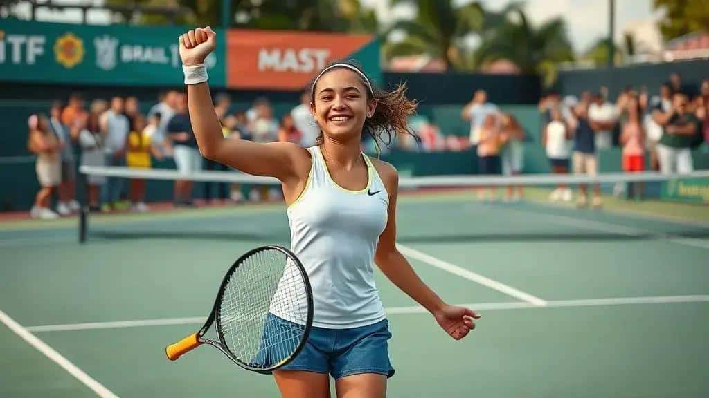 Naná Silva avança à final de ITF W15 em São João da Boa Vista