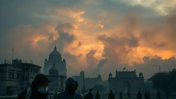 Névoa tóxica em Nova Délhi: poluição 16x acima da OMS após Diwali