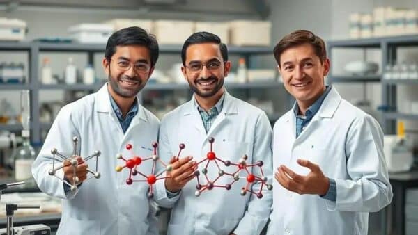 Nobel de Química 2025 premia trio por estruturas moleculares inovadoras