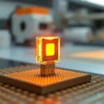 O menor pixel OLED do mundo: 300 nm pode abrigar 1080p em 1 mm²