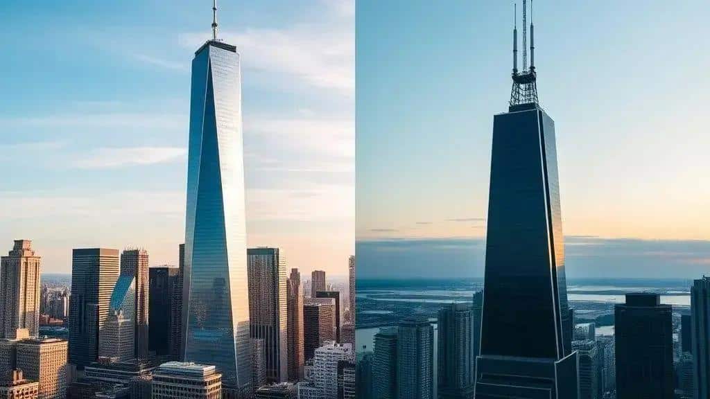 One World Trade Center e Willis Tower: símbolos e mirantes que atraem câmeras One World Trade Center e Willis Tower: símbolos e mirantes que atraem câmeras