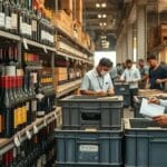 Operação em Joinville apreende vinhos importados com rótulos irregulares