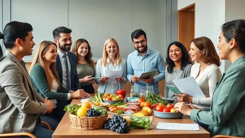 Parcerias com setor privado para alimentação saudável Parcerias com setor privado para alimentação saudável