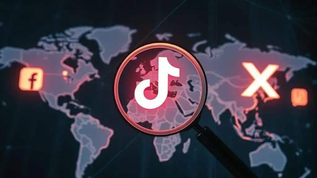 Plataformas visadas: Facebook, TikTok, X e Google+ Plataformas visadas: Facebook, TikTok, X e Google+