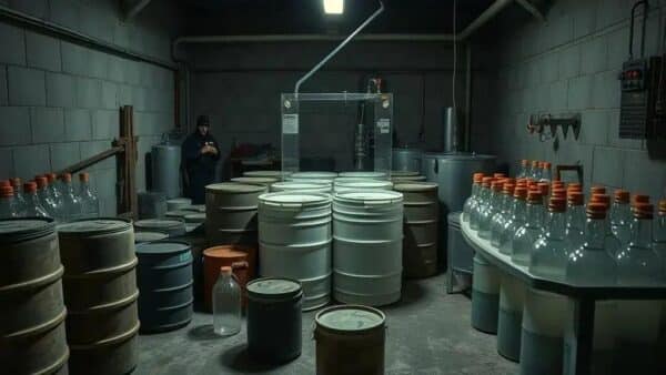 Polícia de Pernambuco fecha fábrica clandestina de bebidas suspeitas