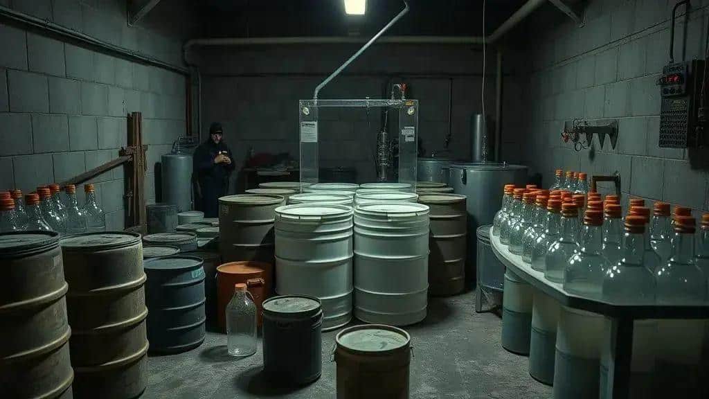 Polícia de Pernambuco fecha fábrica clandestina de bebidas suspeitas