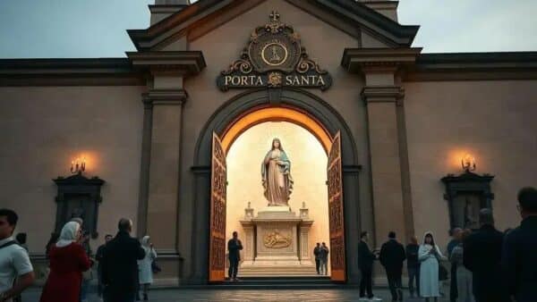 Porta Santa no Brasil será fechada em breve e reabrirá somente em 2050