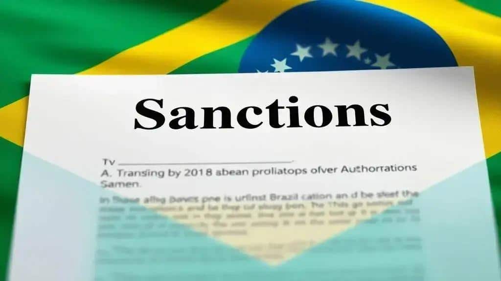 Sanções a autoridades brasileiras entram na pauta