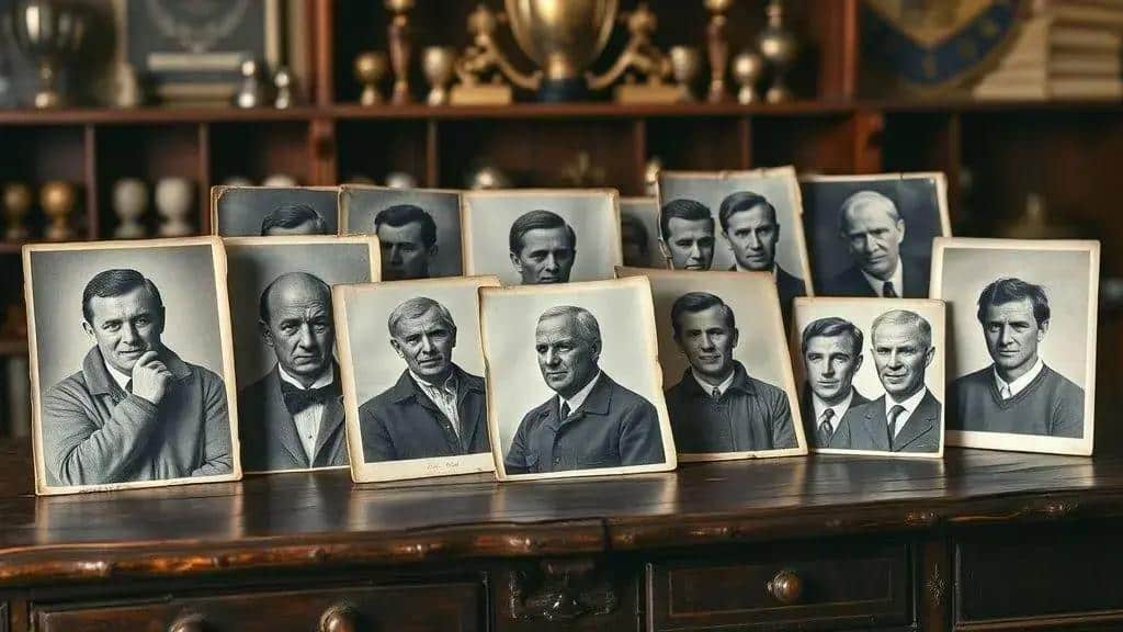 Trajetória histórica dos técnicos que moldaram o clube