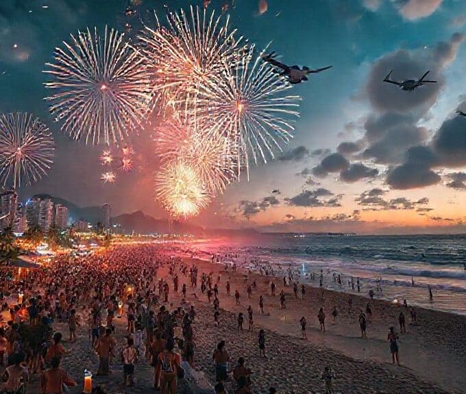 8 praias incríveis para celebrar o Réveillon em 2026 no Brasil