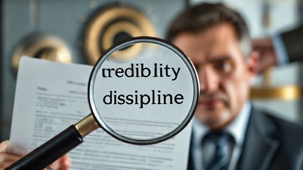 A lição para investidores: credibilidade e disciplina são cruciais