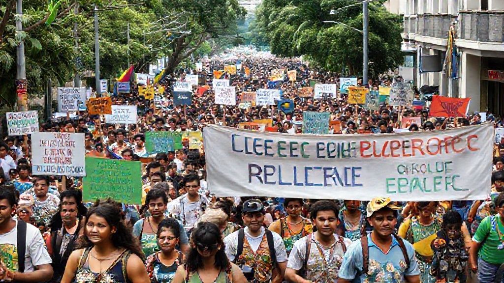 A Marcha da Cúpula dos Povos e seus objetivos A Marcha da Cúpula dos Povos e seus objetivos
